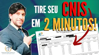 Como tirar o CNIS - Extrato Previdenciário (em menos de 2 minutos!)