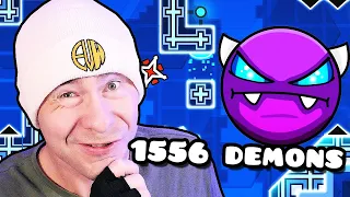 Can I complete EVERY EASY DEMON in GEOMETRY DASH?