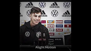 kai havertz then vs now #football #edit #shorts