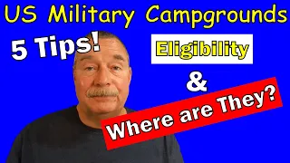 US Military Campgrounds and RV Parks