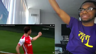 AMERICAN REACTS TO Arsenal - 50 Greatest Goals of the Decade