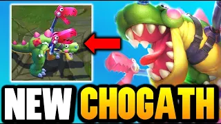THERE'S A NEW CHO'GATH SKIN AND IT'S HILARIOUS! (BECOME A GIANT TOY)