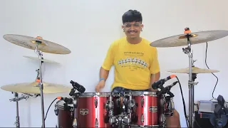 Kesariya - Brahmāstra | Drum Cover by Anjaneya Dani | #305 | #kesariya #brahmastra #drumcover #drums