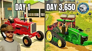 I Spent 10 Year On UMRV Making A Farm With A Truck! (Start Form Scratch) | 2020's Rp