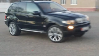 BMW X5 грозный выхлоп