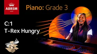 T-Rex Hungry / ABRSM Piano Grade 3 2023 & 2024, C:1 / Synthesia Piano tutorial