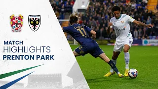 Match Highlights | Tranmere Rovers v AFC Wimbledon