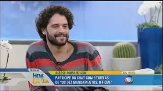 Hoje em Dia recebe astros de Os Dez Mandamentos - O Filme