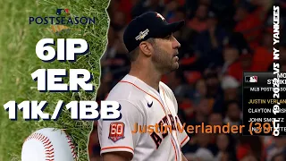 [ALCS] Justin Verlander 11K | Oct 19, 2022 | MLB highlights