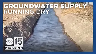 Groundwater supply running dry