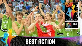 Dominican Republic v Slovenia - Best Action - 2014 FIBA Basketball World Cup