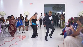 Best Congolese Wedding Entrance Dance - Ndombolo Mix (Cedric and Gina Wedding) Phoenix AZ