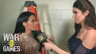 Zelina Vega promises Andrade "Cien" Almas will leave TakeOver: WarGames as the new NXT Champion