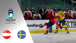 Austria vs Sweden | IIHF World Junior Championship 2021 | Extended Highlights | 12.28.20