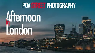 Afternoon POV Street Photography in LONDON (SONY A6500+18-105mm)