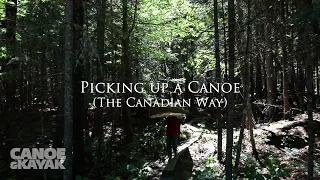 Picking up a Canoe (The Right Way)