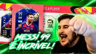 MESSI 99 TOTY É IMBATÍVEL! FUT DRAFT NO FIFA 20 Ultimate Team