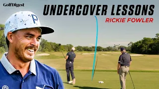 Inside A Rickie Fowler-Butch Harmon Range Sesson | Undercover Lesson | Golf Digest