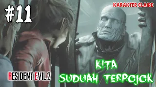 CLAIRE DAN SHERRY TERPOJOK || RESIDENT EVIL 2 INDONESIA || GAMEPLAY PART 11