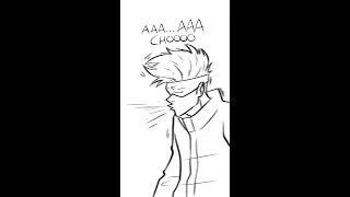 Jujutsu Kaisen Characters Sneezing (animatic) [ENG-SPA sub]