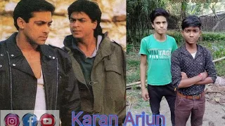 Karan Arjun (1995) Samlman  Khan !! Shahrukh Khan !!Karan Arjun movie ::Scene !! #Comedy #video !!