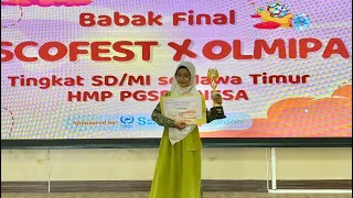 JUARA 1 LOMBA PILDACIL  ESCOFEST 3.O | MENUNTUT ILMU | UNIVERSITAS NEGERI SURABAYA