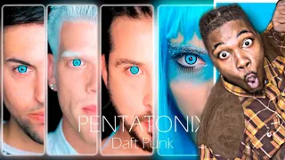 First Time Reaction To | Pentatonix “ DAFT PUNK” | Pentatonix Reaction