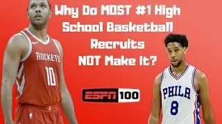 Why Most #1 Ranked High School Basketball Players DON'T Become NBA All Stars