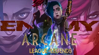 Arcane 2021 League Of Legends | Music Video [AMV] Enemy ft Sam Tinnesz & Beacon Light Tommee Profitt