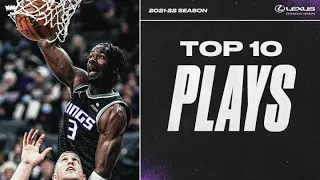 Kings Top 10 Plays of the 2021-22 Season