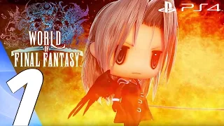 World of Final Fantasy (PS4) - Gameplay Walkthrough Part 1 - Prologue (Full Game)