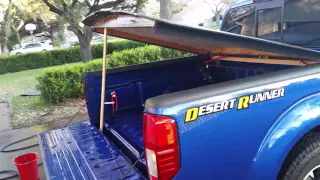 Homemade truck lid