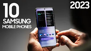 TOP 10 New SAMSUNG Smartphones 2023 - Latest Mobile Phones 2023