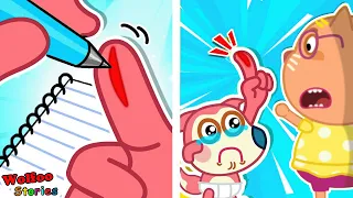 Noo! Baby Jenny Got Hurt 😭 Educational Videos for Kids ⭐️ Funny Cartoon For Kids @KatFamilyChannel