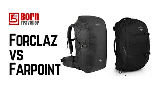 Forclaz 100 40l vs Osprey Farpoint 40 | Bag Comparison | One Bag Travel | Born Traveller