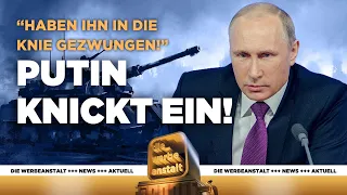 +++ Eilmeldung +++ PUTIN KNICKT EIN +++ BAERBOCK GIBT STATEMENT AB +++ PUTIN IN DIE KNIE GEZWUNGEN