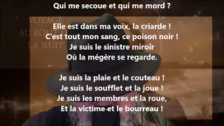 L’héautontimorouménos - Charles Baudelaire lu par Yvon Jean