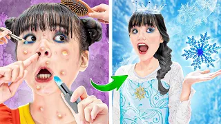 Экстремальное преображение Baby Doll из ботаника в принцессы Эльзы! Baby Doll влюбляется в Jack!