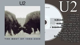 U.2 Greatest Hits Full Album The Best of 1990 - 2000  | Best Of U.2 | Best Song Rock