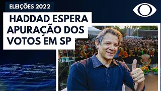 Band Eleições: Haddad aguarda o final da apuração da eleição em SP