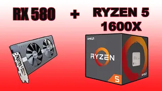 RX 580 + RYZEN 5 1600X COMBO TESTED IN 7 GAMES