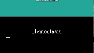 Hemostasis