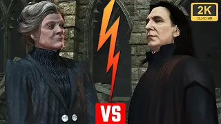 Professor McGonagall vs Professor Snape ● Harry Potter and the Deathly Hallows