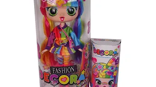 Decora Girlz Blind Box and Fashion Doll Unboxing Review
