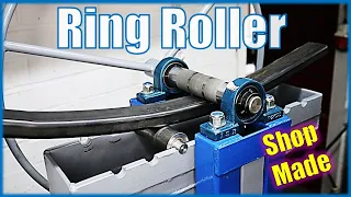 Making a Metal Roller Bender (Ring Rolling Machine)