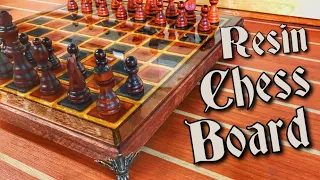 How to Make a Chessboard Out of Epoxy Resin