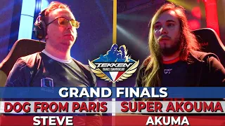 SUPER AKOUMA (Akuma) VS D.F.P (Steve) Tekken France Championship GRAND FIANLS 2022