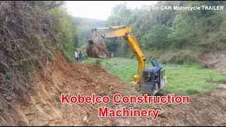 Amazing Massive Earth Moving Equipment Excavator _  Kobelco Construction Machinery Japan