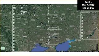 Ukraine: military situation update with maps, May 5, 2022