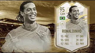 FIFA 21: RONALDINHO 95 PRIME ICON MOMENT PLAYER REVIEW I FIFA 21 ULTIMATE TEAM